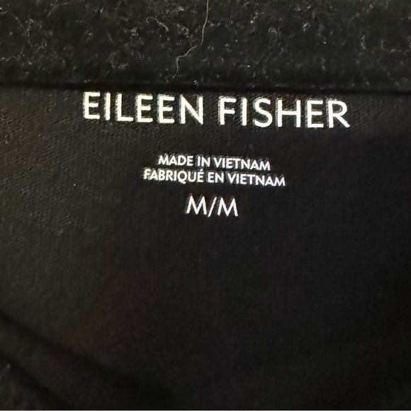 Eileen Fisher 100% Organic Cotton Oversized Lagenlook Minimalist T Shirt medium - Picture 2 of 5